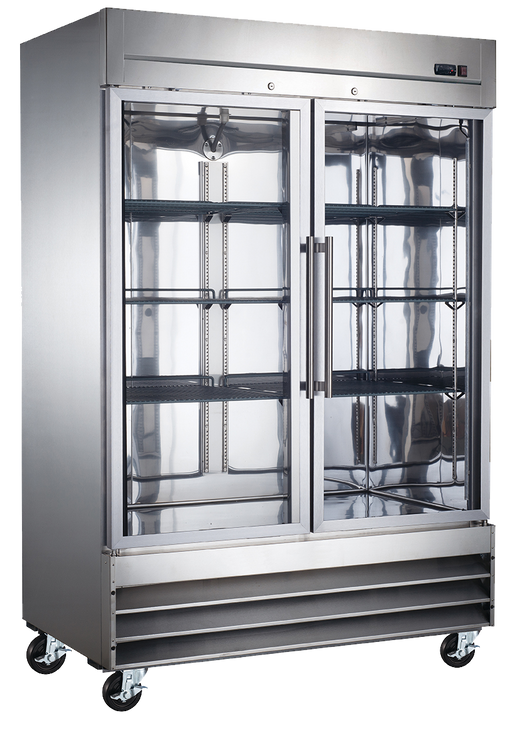 Drago 2 Glass Door Refrigerator 47 ft DR54RG