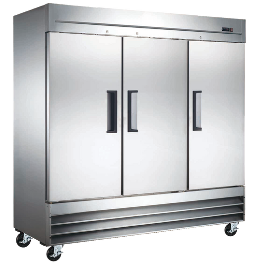 Drago 3 solid door freezer 72 ft DR81F