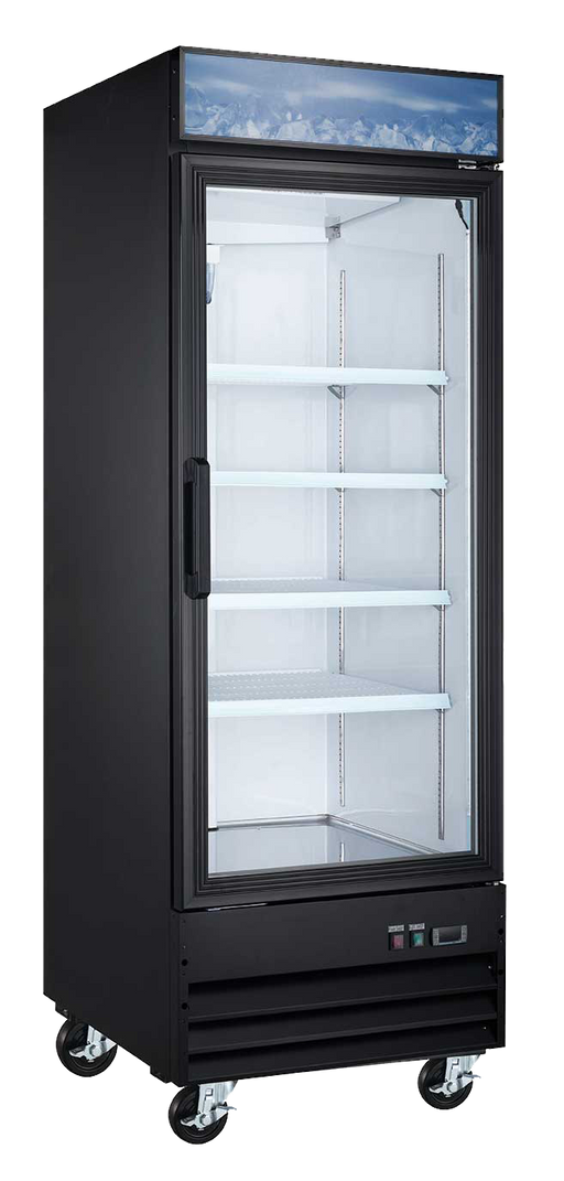 Drago 23 cu. ft. Merchandising Swing Glass Door Refrigerator DR28MGR