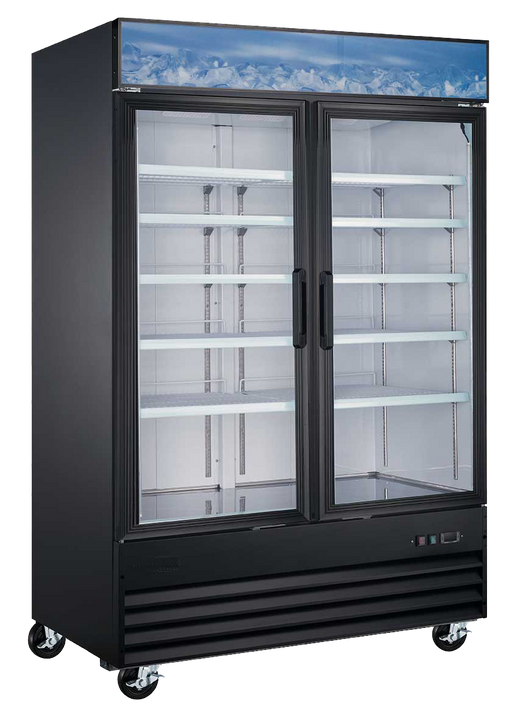 Drago 45 cu. ft. Merchandising Swing Glass Door Freezer DR53MGHF