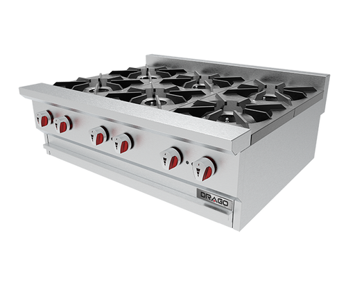 Drago Hot Plate 36” – Propane Gas , Natural Gas DRHP36