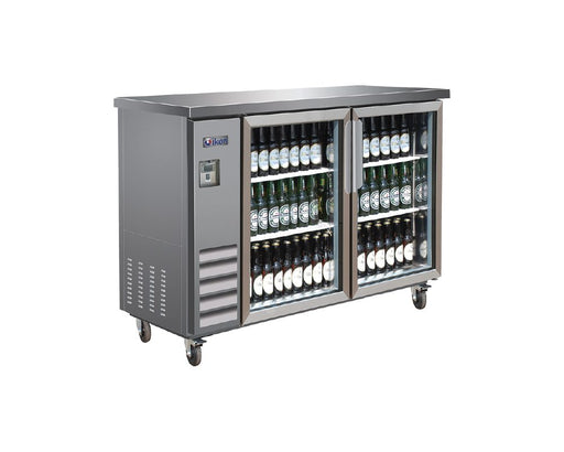 Back Bar Stainless Steel Swing Doors _IBB61-2G-24SS