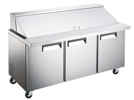 Drago 72″ Megatop Sandwich Prep Table DRSP72-27M