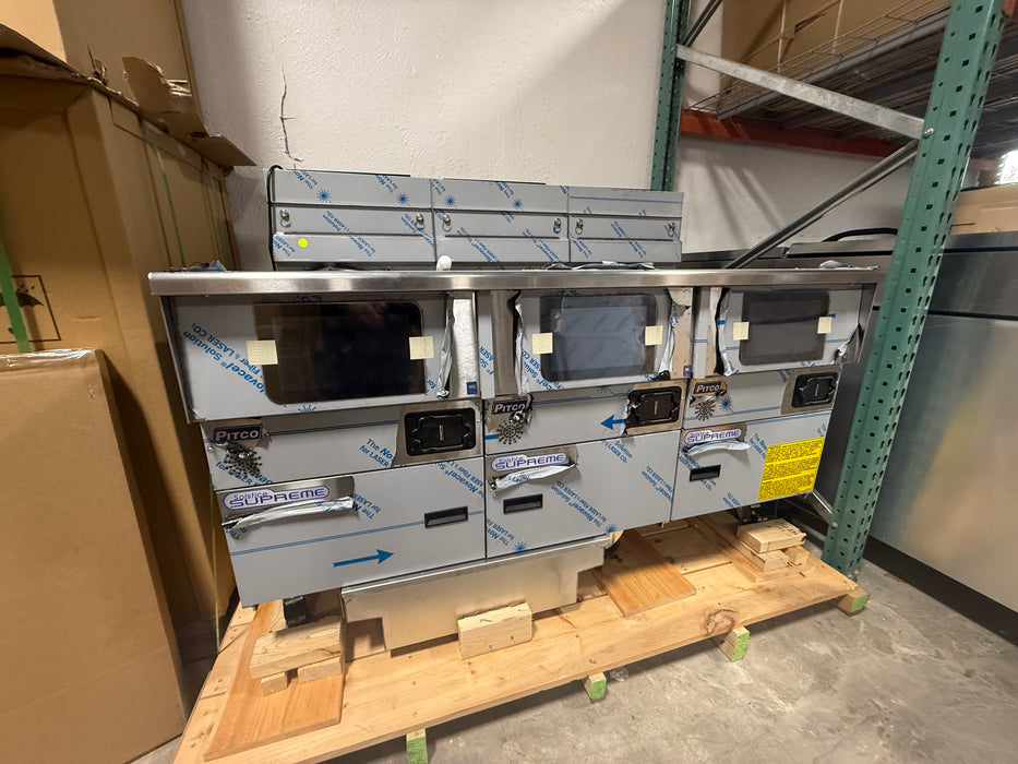 Pitco SSH60W Pitco Solstice Supreme Tripe Vat Fryer