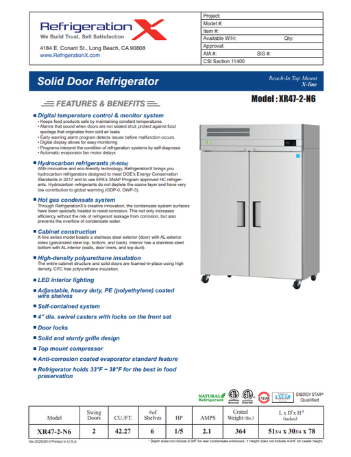 XR-47-2-N6 / XF47-2-N