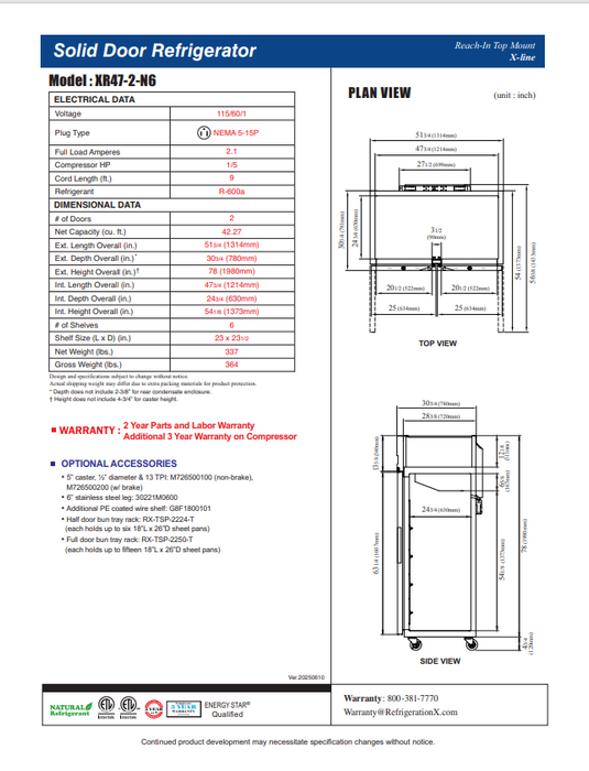 XR-47-2-N6 / XF47-2-N